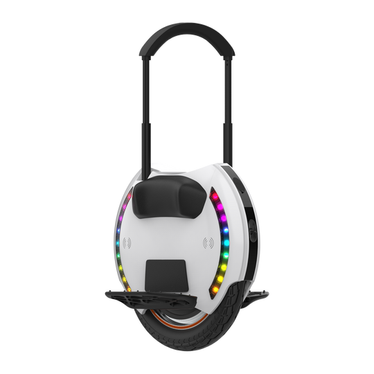 Lightweight and portable Kingsong 14D unicycle, perfect for daily commutes.