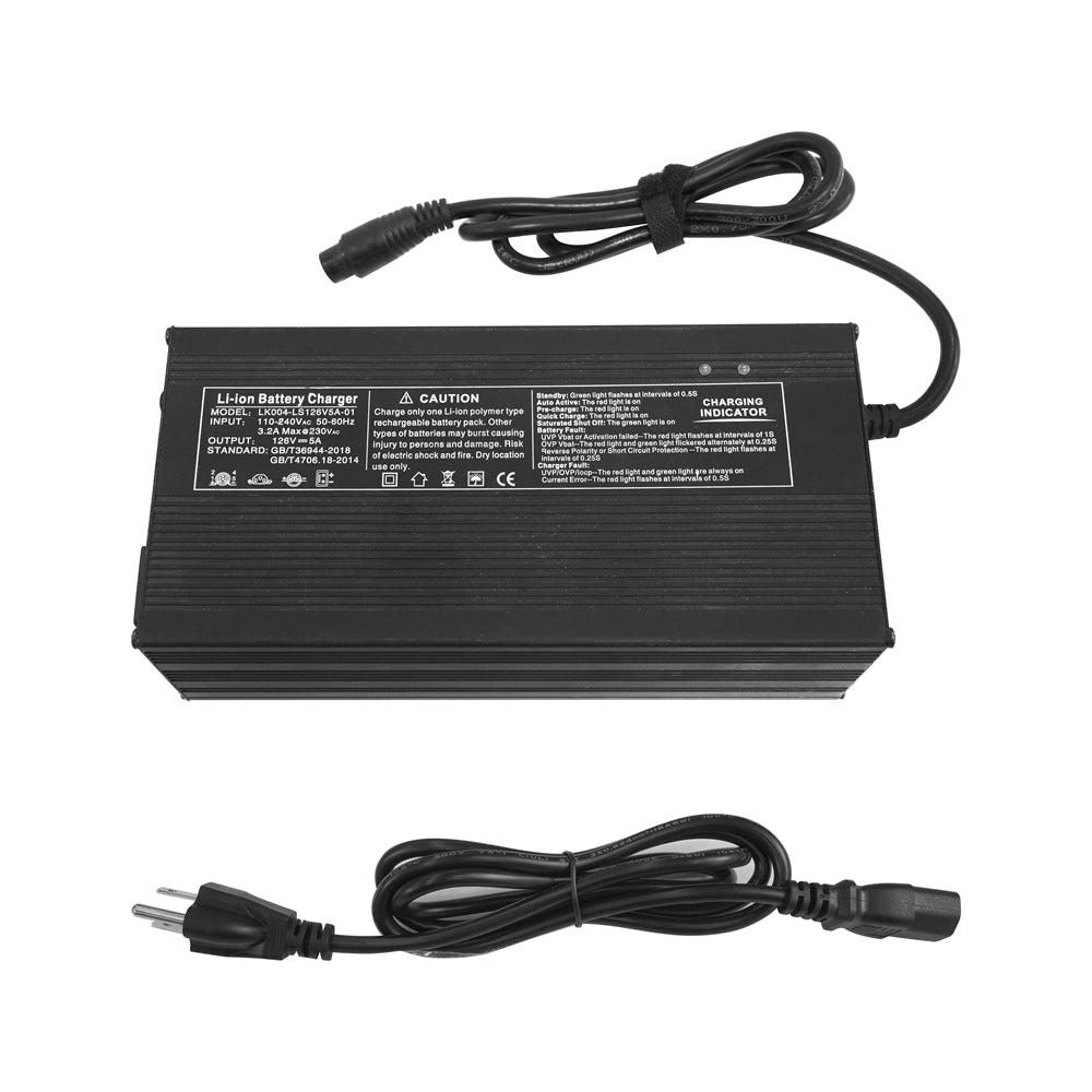 Kingsong S22 Pro 126.4V 5A Charger with AC Cable