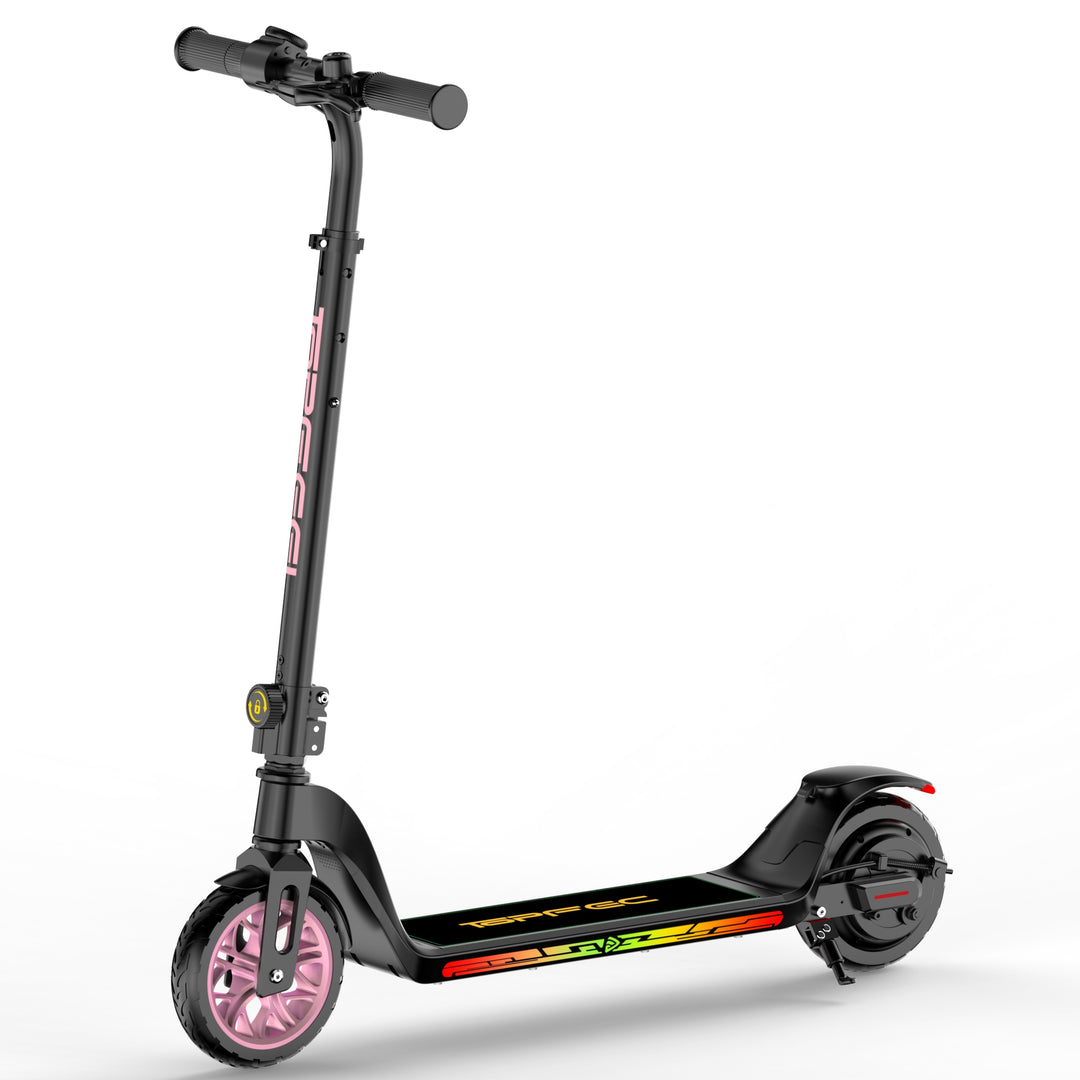 Top feel T10 Apex Youth Electric Scooter with Bluetooth Speaker, 12.5 MPH, 7-Mile Range, UL 2272 Certified