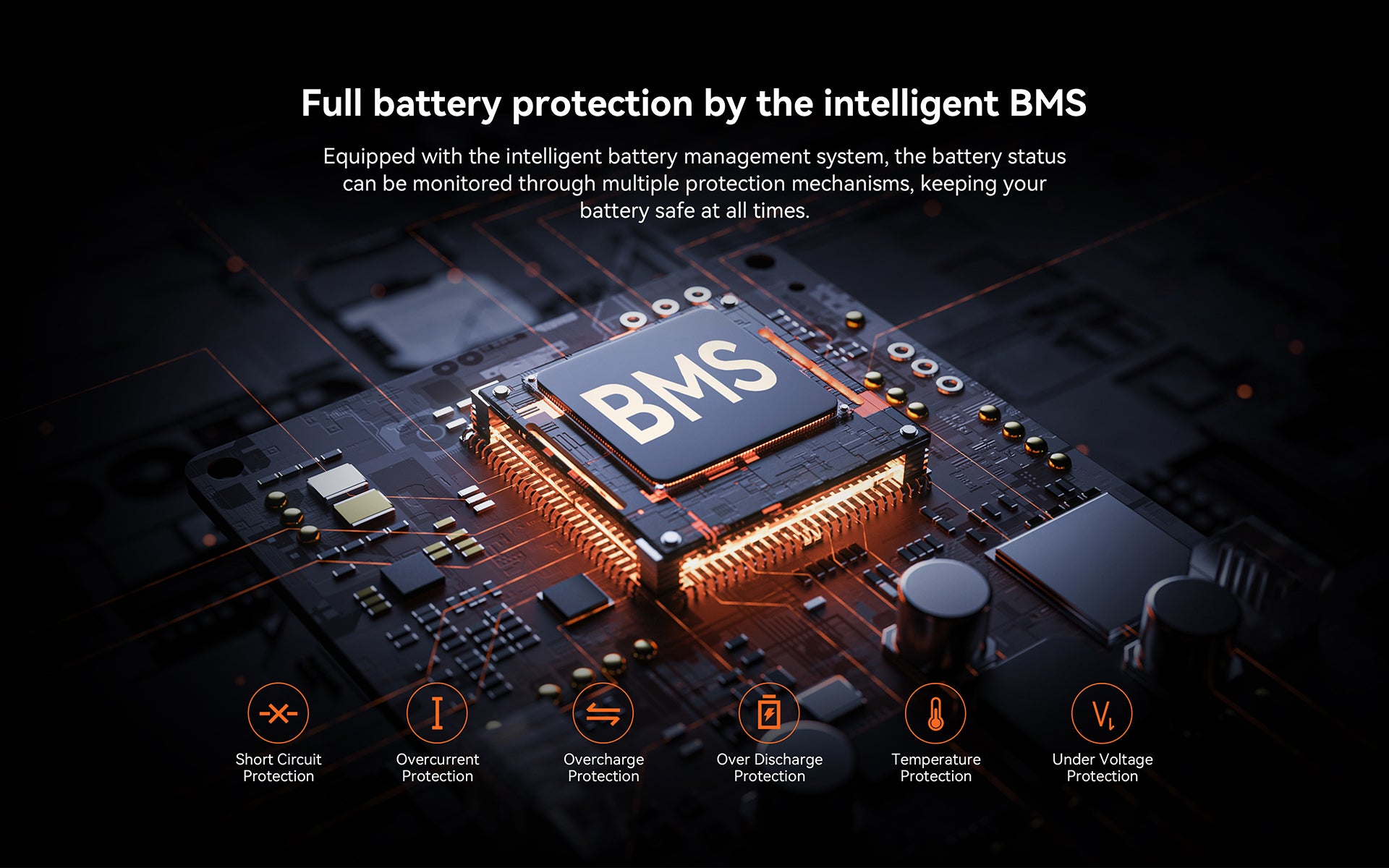 Smart battery management system for kingsong E2 student scooter