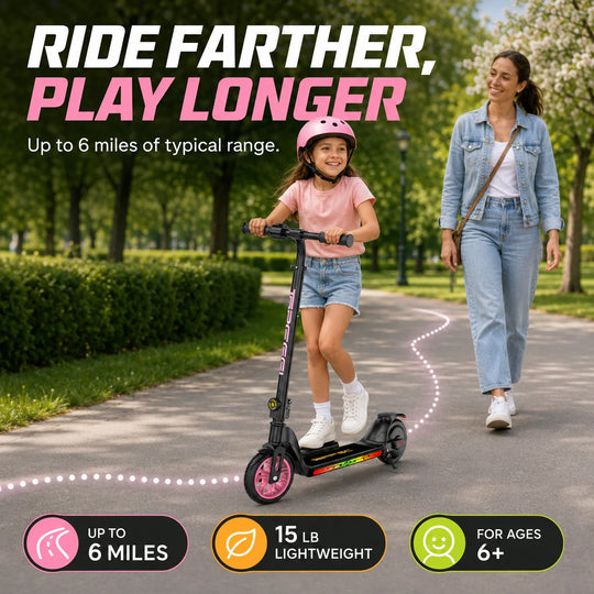 Top feel C10 Apex Kids Electric Scooter Pink product image