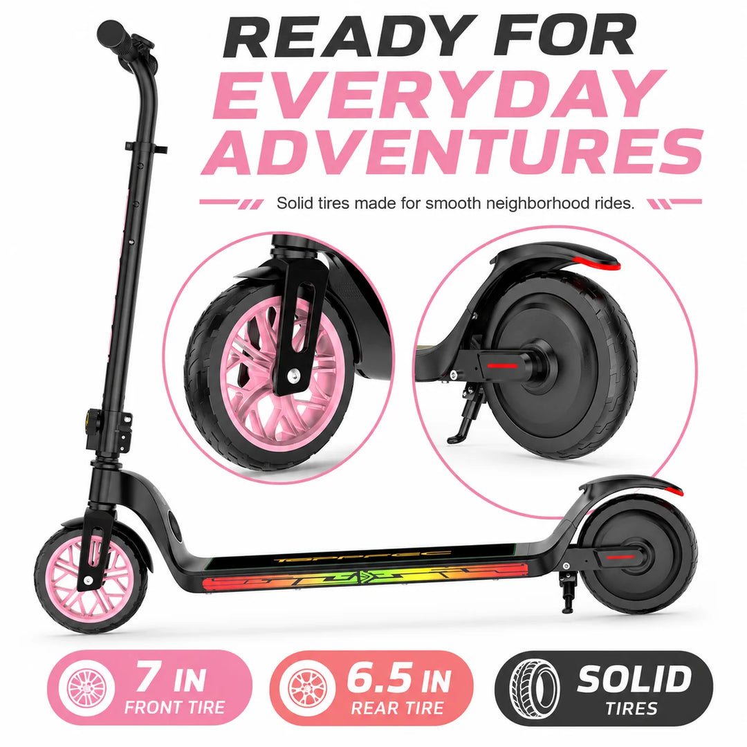 Top feel C10 Apex Kids Electric Scooter Pink product image