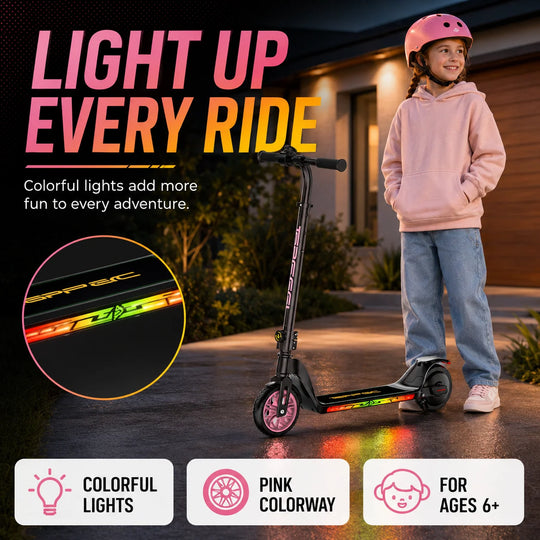Top feel C10 Apex Kids Electric Scooter Pink product image