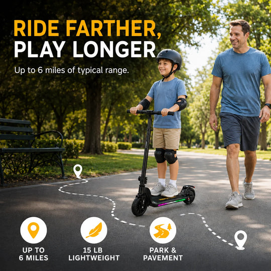 Top feel C10 Pro Kids Electric Scooter Black product image