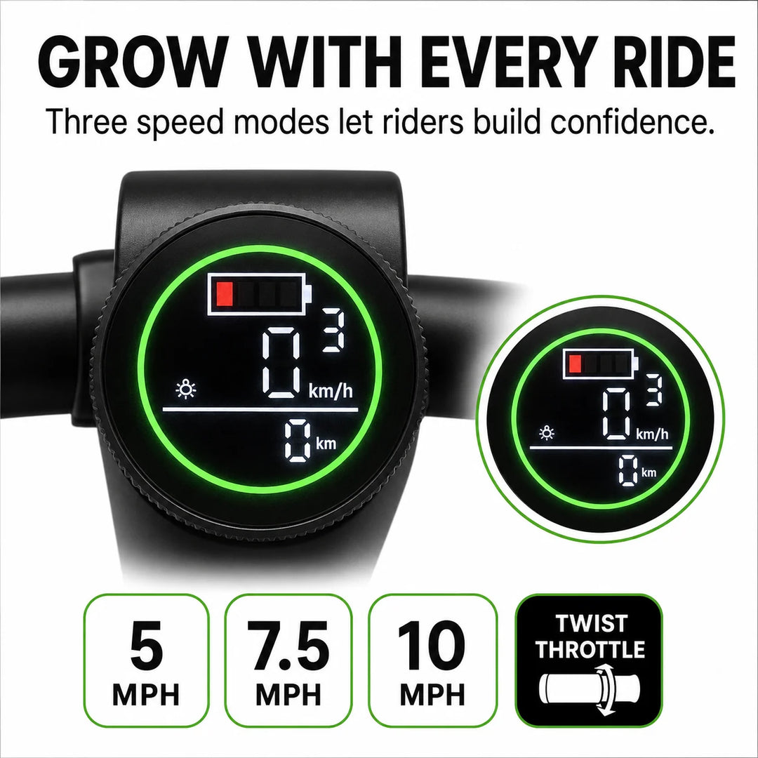 Top feel C10 Pro Kids Electric Scooter Black product image