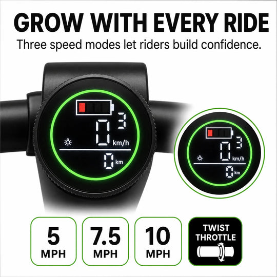 Top feel C10 Pro Kids Electric Scooter Black product image